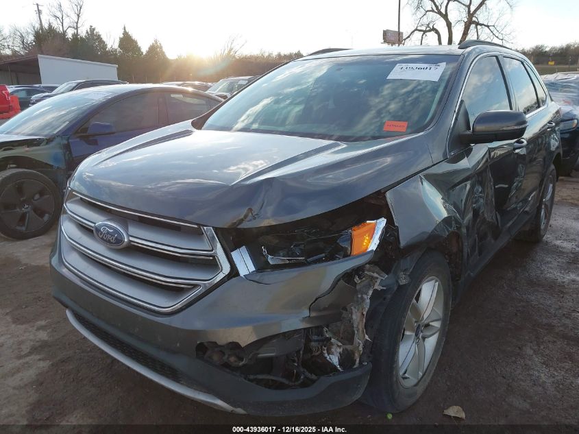 2016 Ford Edge Sel VIN: 2FMPK3J93GBC11110 Lot: 43936017