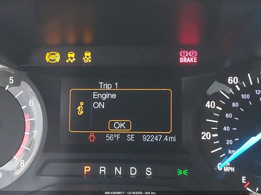 2016 Ford Edge Sel VIN: 2FMPK3J93GBC11110 Lot: 43936017