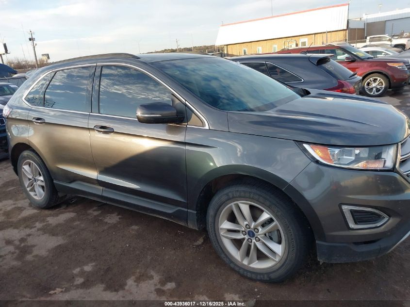 2016 Ford Edge Sel VIN: 2FMPK3J93GBC11110 Lot: 43936017