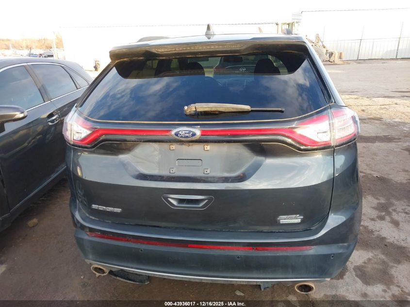 2016 Ford Edge Sel VIN: 2FMPK3J93GBC11110 Lot: 43936017