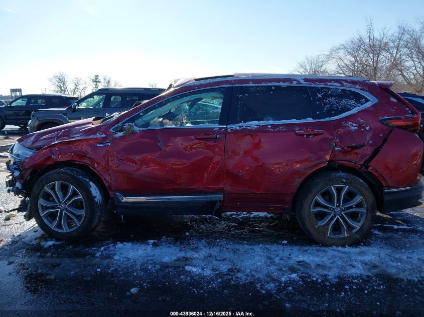 2021 Honda Cr-V Hybrid Touring VIN: 7FART6H96ME034251 Lot: 43936024