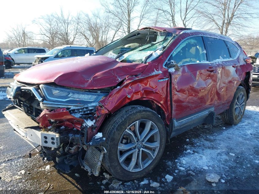 2021 Honda Cr-V Hybrid Touring VIN: 7FART6H96ME034251 Lot: 43936024