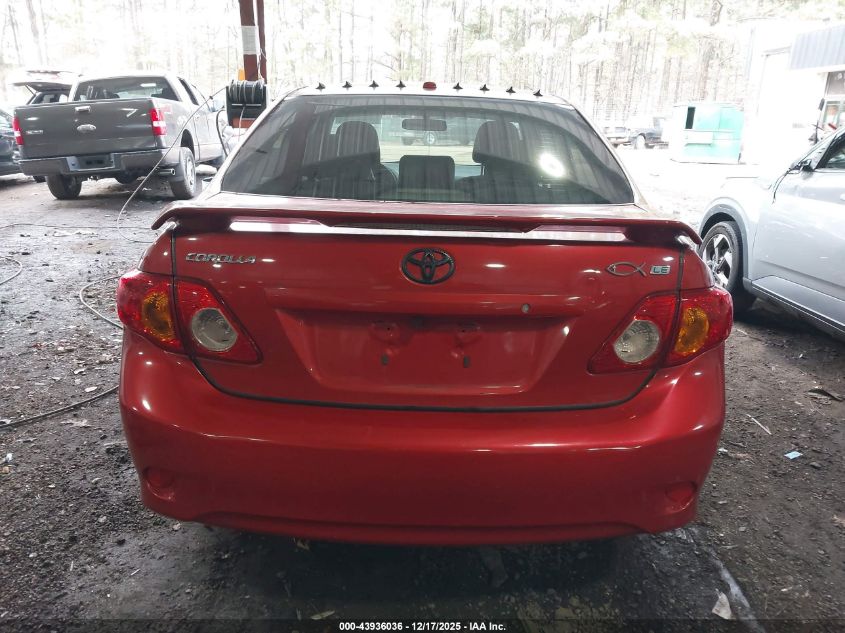 2010 Toyota Corolla Le VIN: JTDBU4EE3AJ087154 Lot: 43936036