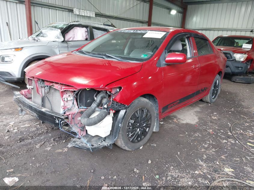 2010 Toyota Corolla Le VIN: JTDBU4EE3AJ087154 Lot: 43936036