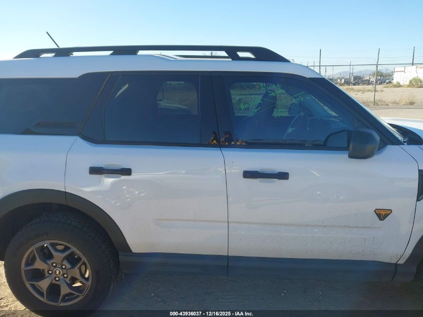 2023 Ford Bronco Sport Badlands VIN: 3FMCR9D91PRD78057 Lot: 43936037