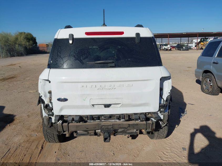 2023 Ford Bronco Sport Badlands VIN: 3FMCR9D91PRD78057 Lot: 43936037