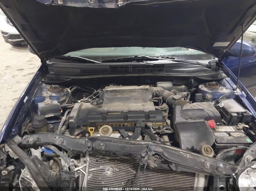 2008 Kia Spectra Ex VIN: KNAFE121985510592 Lot: 43936049