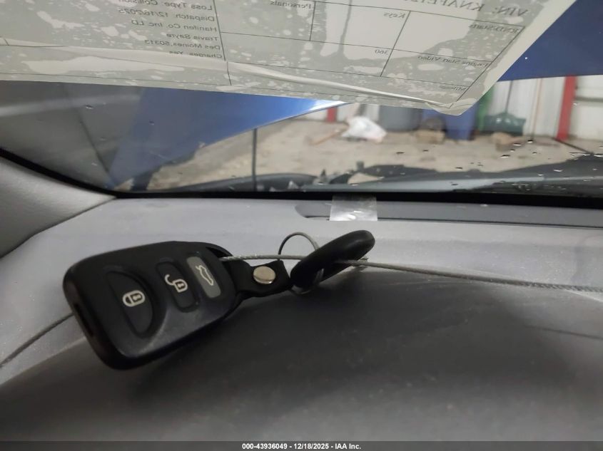 2008 Kia Spectra Ex VIN: KNAFE121985510592 Lot: 43936049