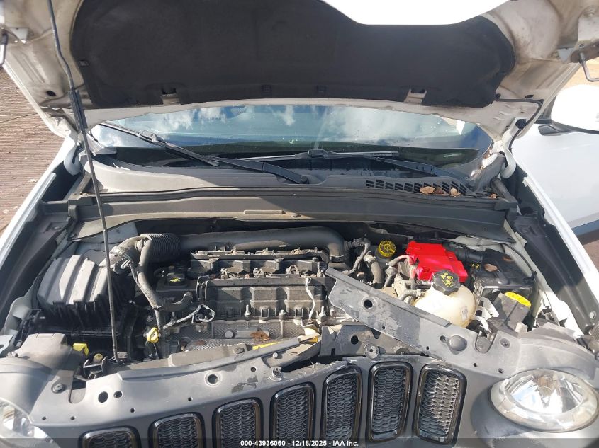 2018 Jeep Renegade Altitude Fwd VIN: ZACCJABB4JPH82832 Lot: 43936060