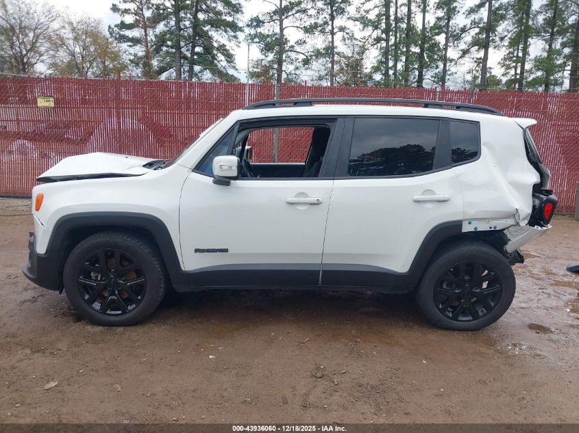 2018 Jeep Renegade Altitude Fwd VIN: ZACCJABB4JPH82832 Lot: 43936060