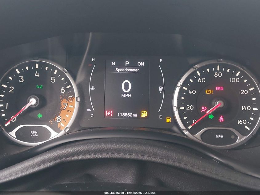 2018 Jeep Renegade Altitude Fwd VIN: ZACCJABB4JPH82832 Lot: 43936060