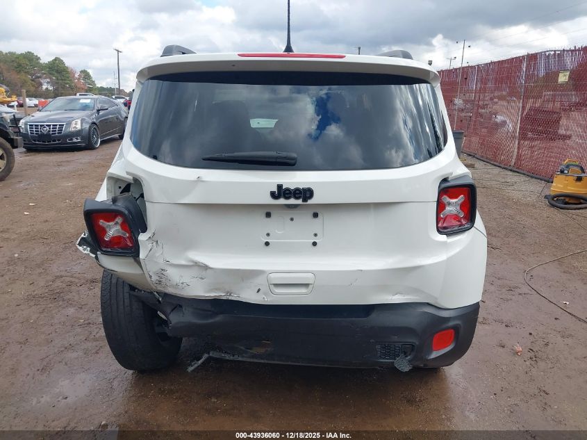 2018 Jeep Renegade Altitude Fwd VIN: ZACCJABB4JPH82832 Lot: 43936060