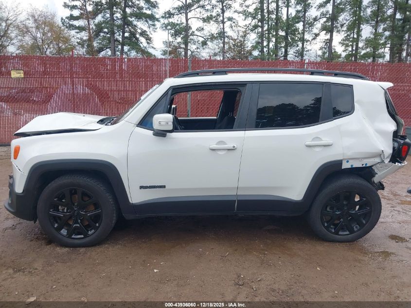 2018 Jeep Renegade Altitude Fwd VIN: ZACCJABB4JPH82832 Lot: 43936060