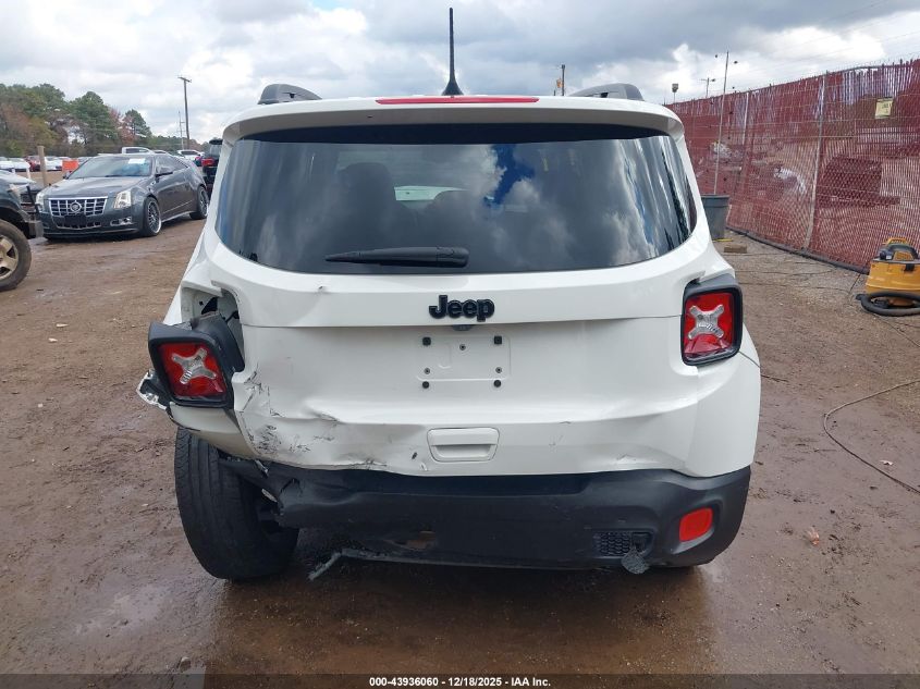 2018 Jeep Renegade Altitude Fwd VIN: ZACCJABB4JPH82832 Lot: 43936060