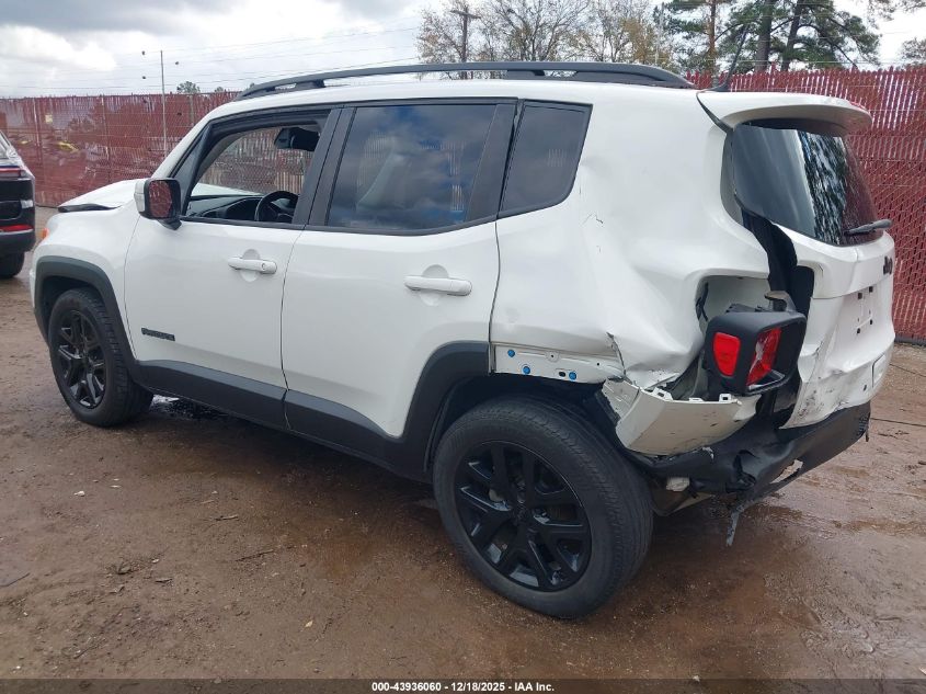 2018 Jeep Renegade Altitude Fwd VIN: ZACCJABB4JPH82832 Lot: 43936060