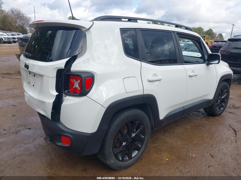 2018 Jeep Renegade Altitude Fwd VIN: ZACCJABB4JPH82832 Lot: 43936060