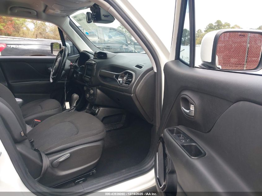 2018 Jeep Renegade Altitude Fwd VIN: ZACCJABB4JPH82832 Lot: 43936060