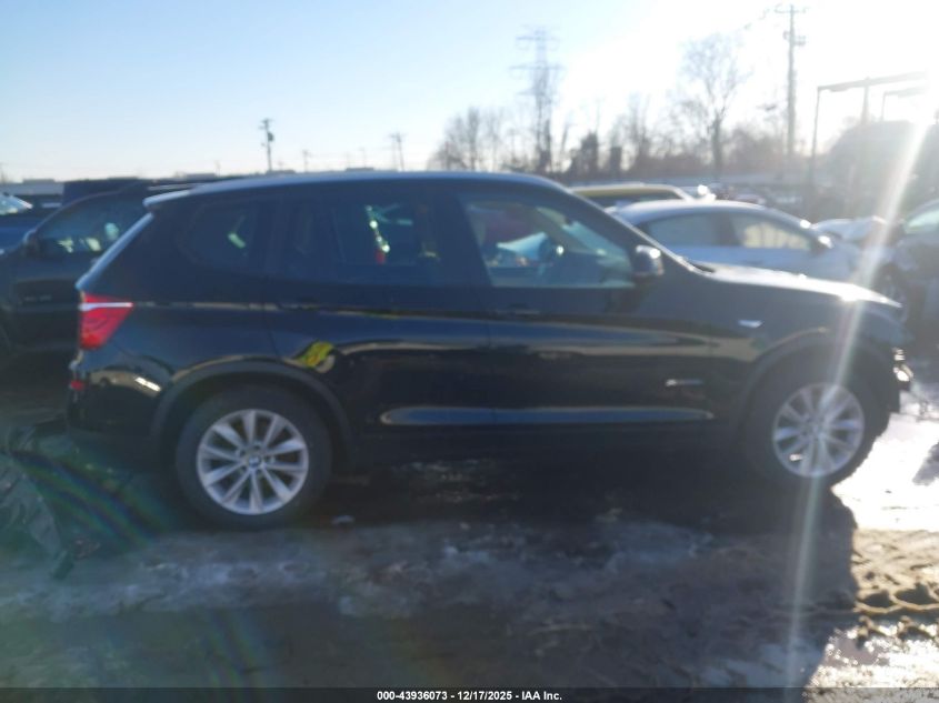 2017 BMW X3 xDrive28I VIN: 5UXWX9C30H0W77933 Lot: 43936073