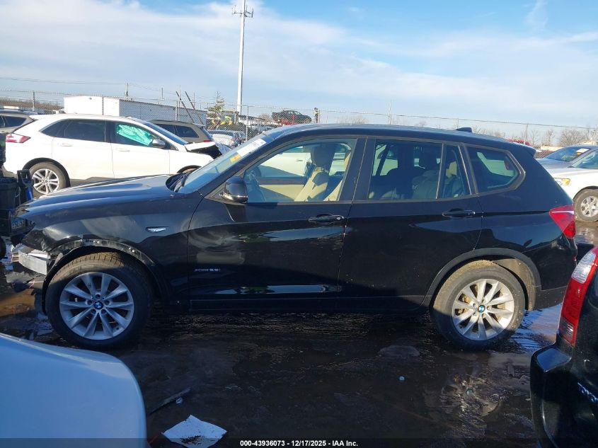 2017 BMW X3 xDrive28I VIN: 5UXWX9C30H0W77933 Lot: 43936073