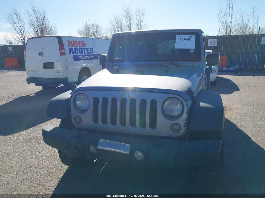 2015 Jeep Wrangler Unlimited Sport VIN: 1C4BJWDG4FL519530 Lot: 43936081