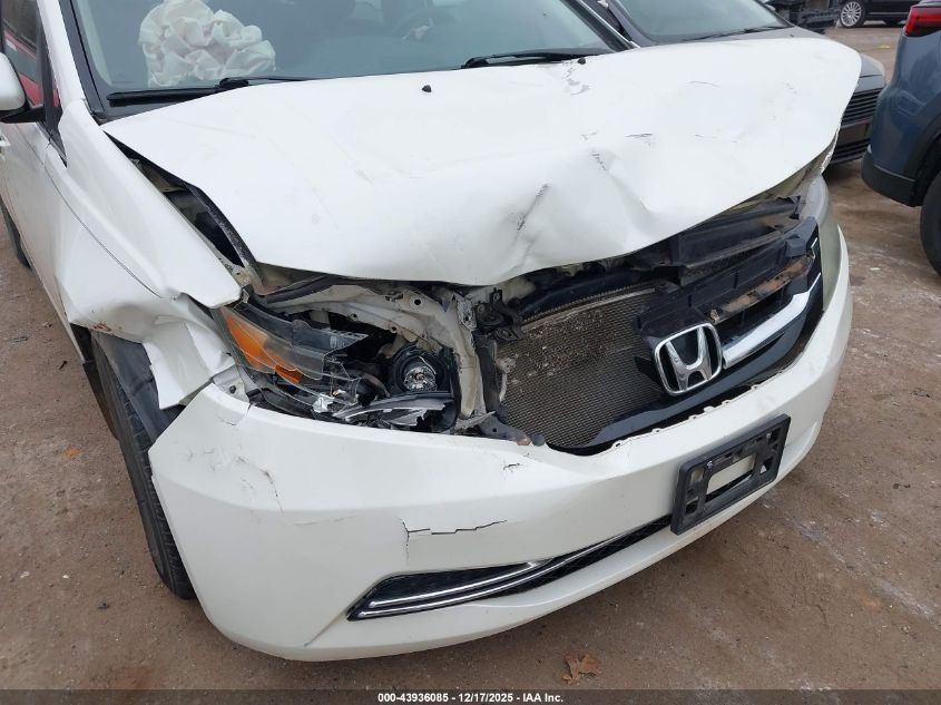 2017 Honda Odyssey Ex-L VIN: 5FNRL5H6XHB002789 Lot: 43936085