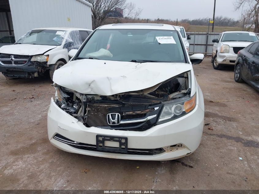 2017 Honda Odyssey Ex-L VIN: 5FNRL5H6XHB002789 Lot: 43936085