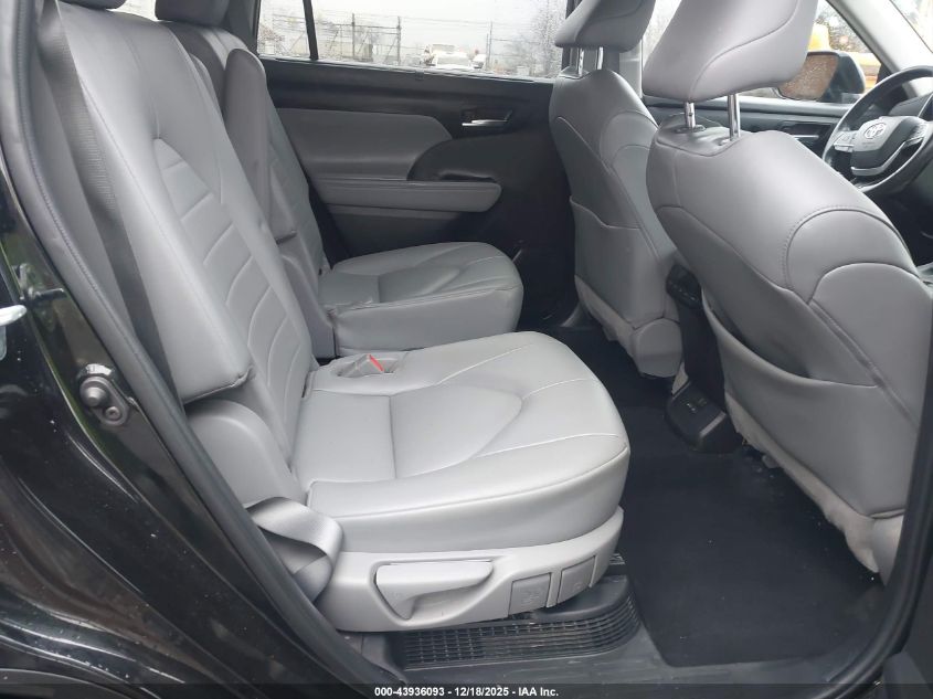 2022 Toyota Highlander Hybrid Xle VIN: 5TDHBRCH9NS555990 Lot: 43936093