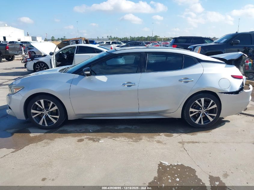 2016 Nissan Maxima 3.5 Platinum VIN: 1N4AA6AP9GC398940 Lot: 43936095