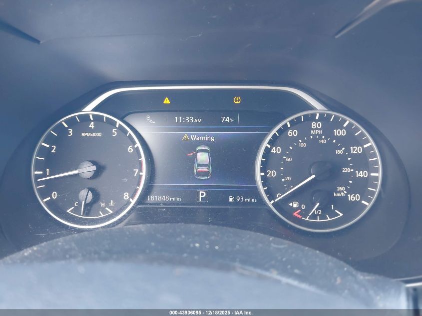 2016 Nissan Maxima 3.5 Platinum VIN: 1N4AA6AP9GC398940 Lot: 43936095