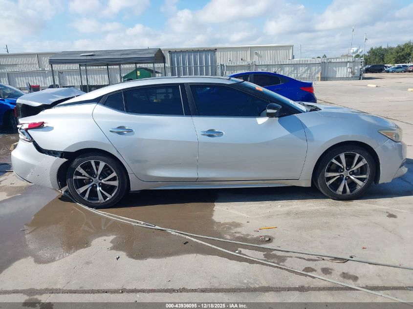 2016 Nissan Maxima 3.5 Platinum VIN: 1N4AA6AP9GC398940 Lot: 43936095