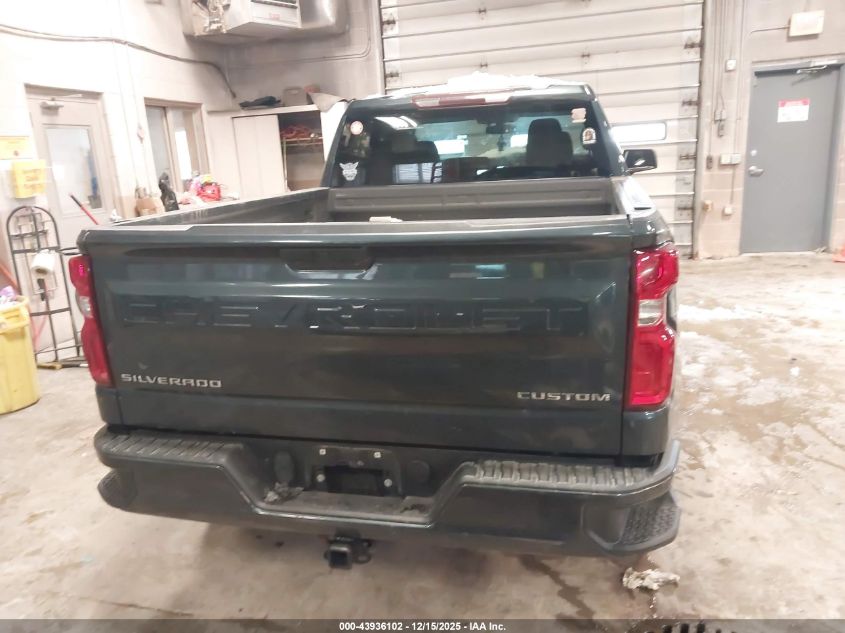 2020 Chevrolet Silverado 1500 4Wd Standard Bed Custom VIN: 1GCRYBEH2LZ264458 Lot: 43936102