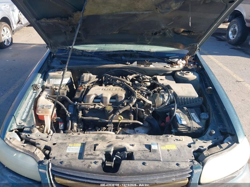 2001 Chevrolet Malibu VIN: 1G1ND52J516105721 Lot: 43936106