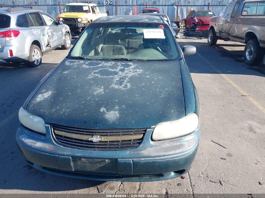 2001 Chevrolet Malibu VIN: 1G1ND52J516105721 Lot: 43936106