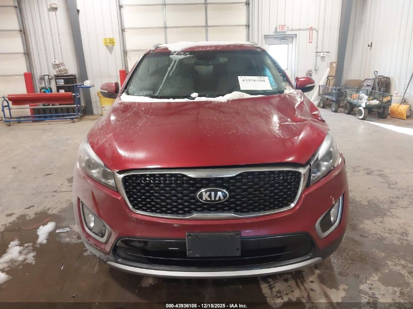 2017 Kia Sorento 3.3L Ex VIN: 5XYPHDA51HG302167 Lot: 43936108