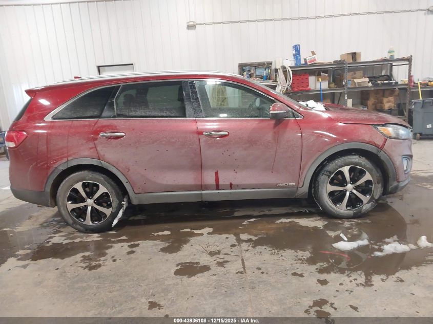 2017 Kia Sorento 3.3L Ex VIN: 5XYPHDA51HG302167 Lot: 43936108