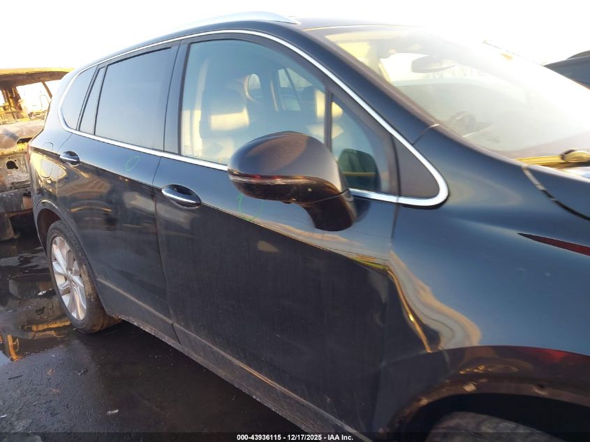 2017 Buick Envision Premium Ii VIN: LRBFXFSX7HD086252 Lot: 43936115