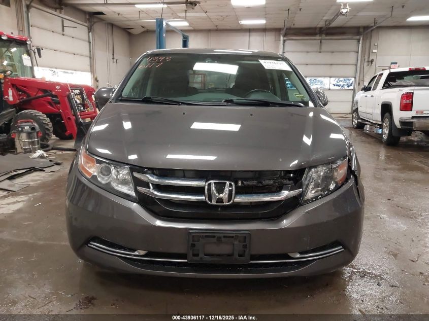 2016 Honda Odyssey Ex-L VIN: 5FNRL5H68GB084567 Lot: 43936117