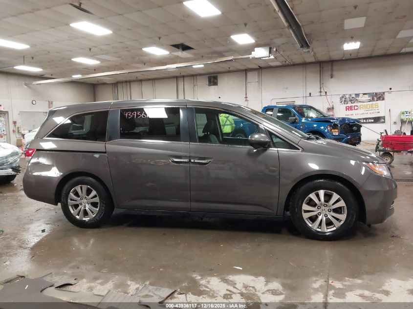 2016 Honda Odyssey Ex-L VIN: 5FNRL5H68GB084567 Lot: 43936117