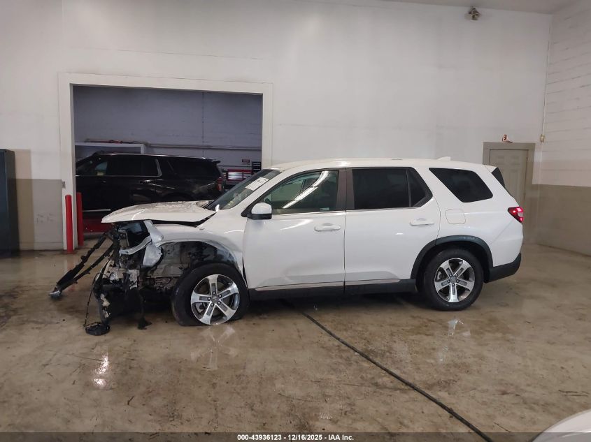 2023 Honda Pilot Awd Ex-L 8 Passenger VIN: 5FNYG1H46PB010247 Lot: 43936123
