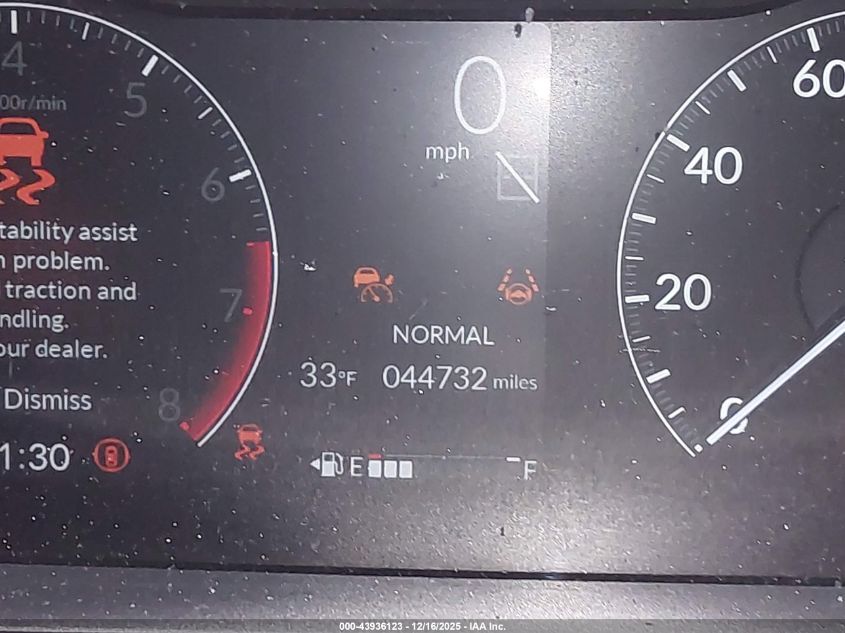 2023 Honda Pilot Awd Ex-L 8 Passenger VIN: 5FNYG1H46PB010247 Lot: 43936123