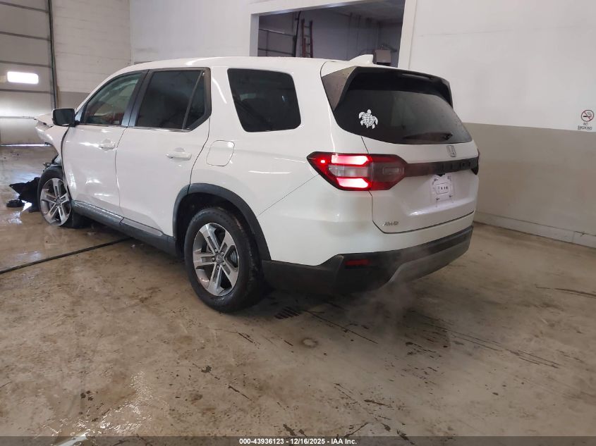 2023 Honda Pilot Awd Ex-L 8 Passenger VIN: 5FNYG1H46PB010247 Lot: 43936123