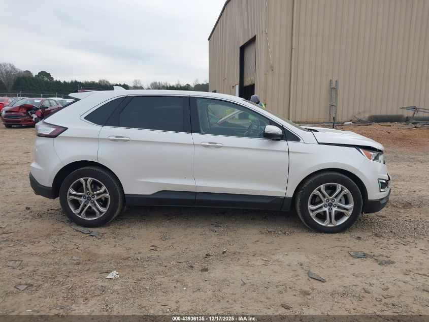 2018 Ford Edge Titanium VIN: 2FMPK3K91JBB44609 Lot: 43936135
