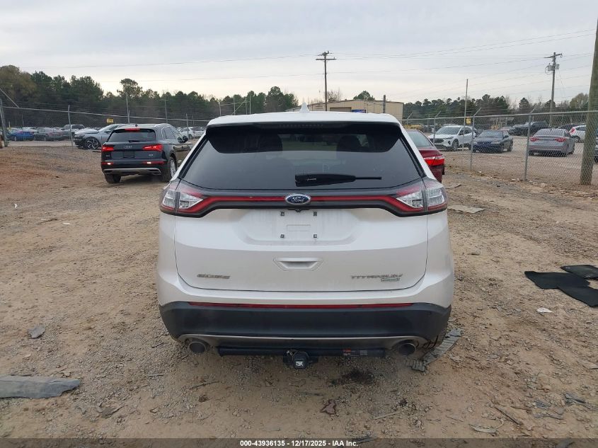 2018 Ford Edge Titanium VIN: 2FMPK3K91JBB44609 Lot: 43936135