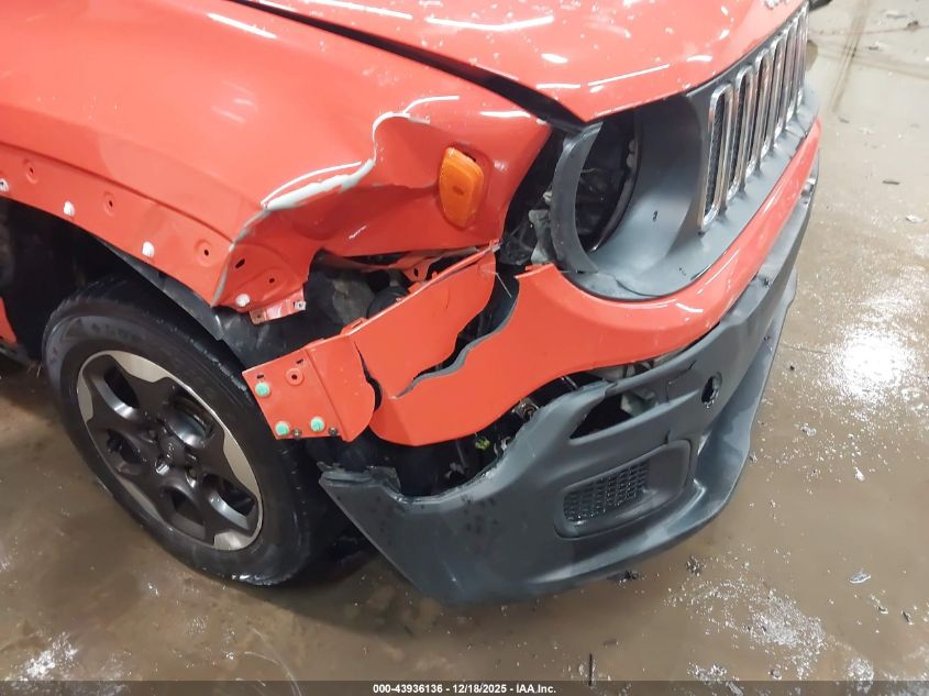 2017 Jeep Renegade Sport 4X4 VIN: ZACCJBAB6HPF98199 Lot: 43936136