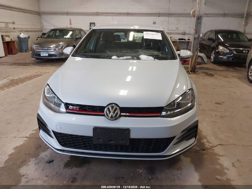 2019 Volkswagen Golf Gti 2.0T Autobahn/2.0T Rabbit Edition/2.0T S/2.0T Se VIN: 3VW5T7AU0KM030832 Lot: 43936139
