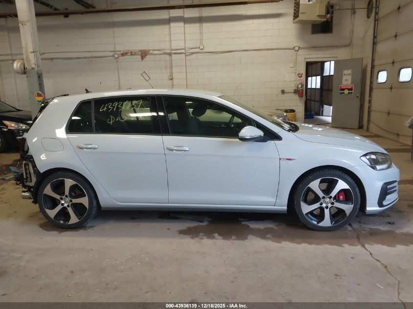 2019 Volkswagen Golf Gti 2.0T Autobahn/2.0T Rabbit Edition/2.0T S/2.0T Se VIN: 3VW5T7AU0KM030832 Lot: 43936139