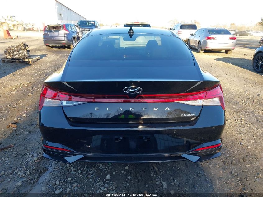 2023 Hyundai Elantra Limited VIN: KMHLP4AG8PU601893 Lot: 43936151