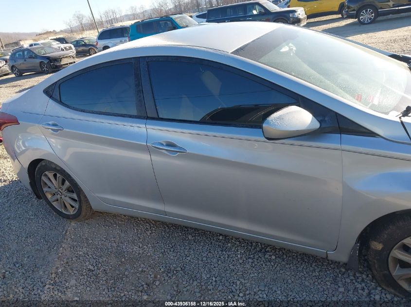 2014 Hyundai Elantra Se VIN: KMHDH4AE6EU084350 Lot: 43936158