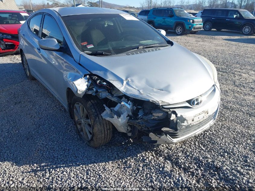 2014 Hyundai Elantra Se VIN: KMHDH4AE6EU084350 Lot: 43936158