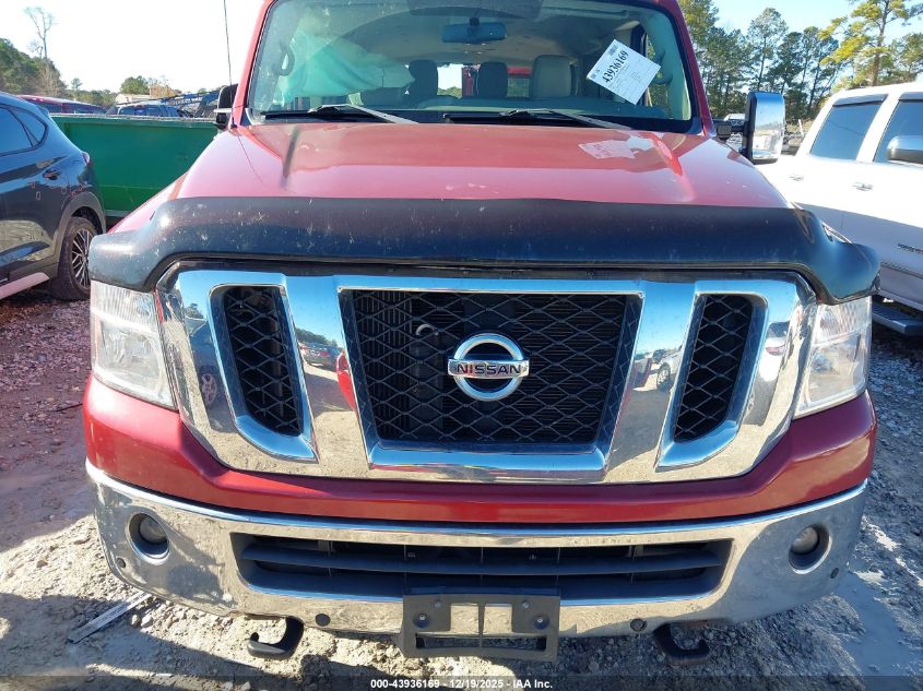 2019 Nissan Nv Passenger Nv3500 Hd Sl V8 VIN: 5BZAF0AA2KN850275 Lot: 43936169